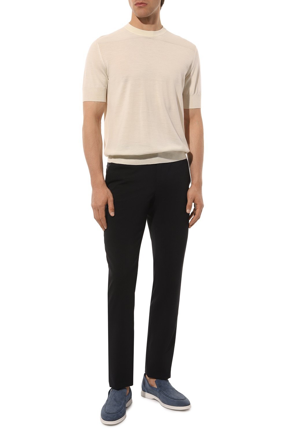 Замшевые лоферы ZILLI, арт. MDZ-PT191-DM033/0B1X, фото 2