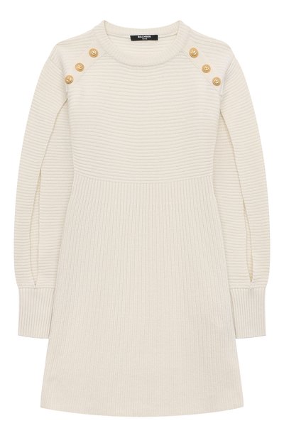 Шерстяное платье BALMAIN, арт. BT1B40