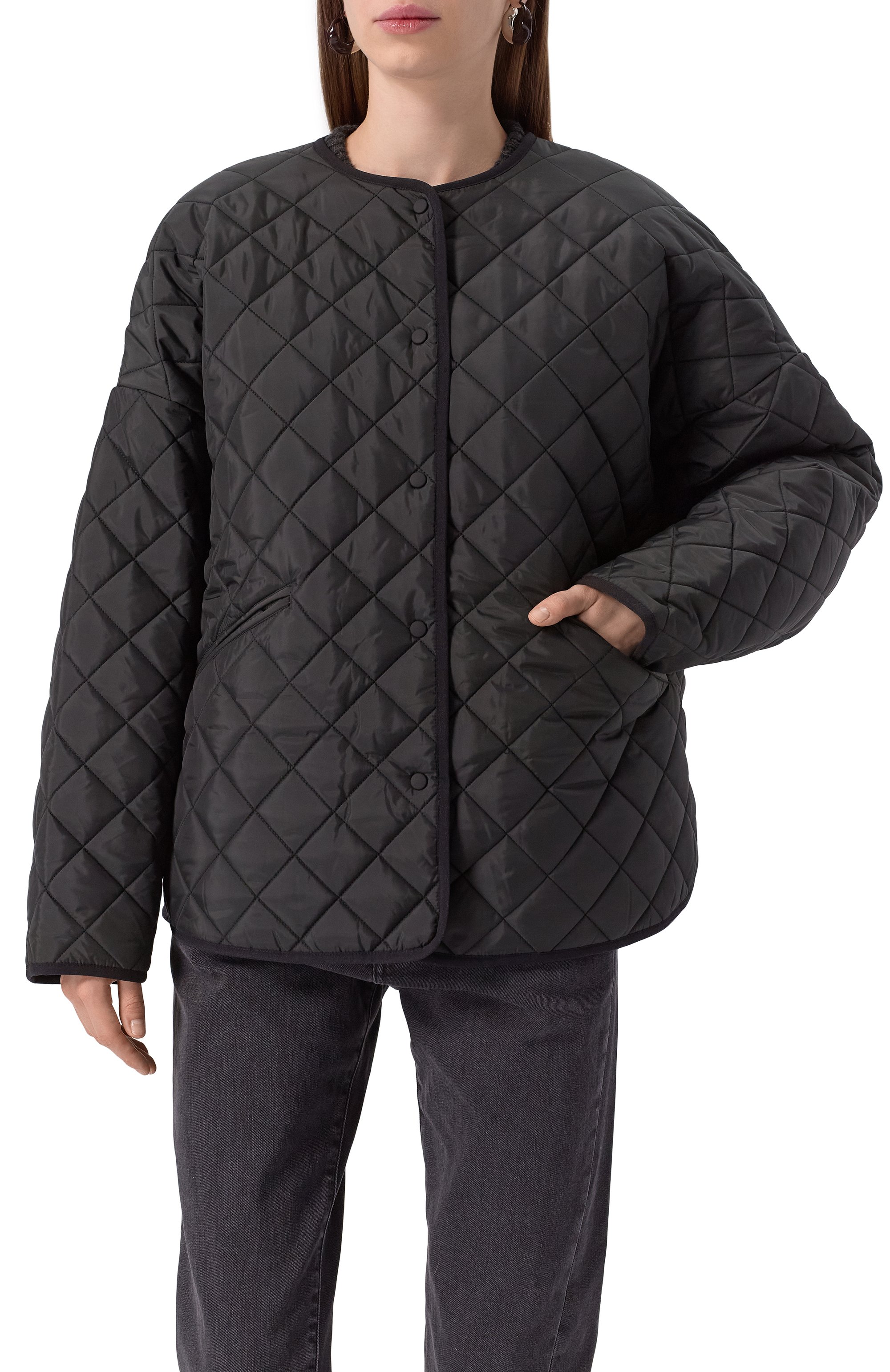 Утепленная куртка TOTEME черного цвета по цене 73800 руб., арт. 211-177-732, фото 3 Утепленная куртка TOTEME, арт. 211-177-732, фото 3