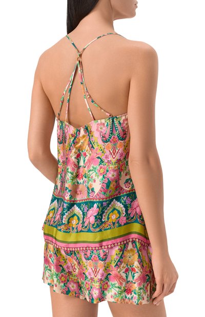 Топ из вискозы LISE CHARMEL розового цвета по цене 22720 руб., арт. ALJ4239, фото 4 Топ из вискозы LISE CHARMEL, арт. ALJ4239, фото 4