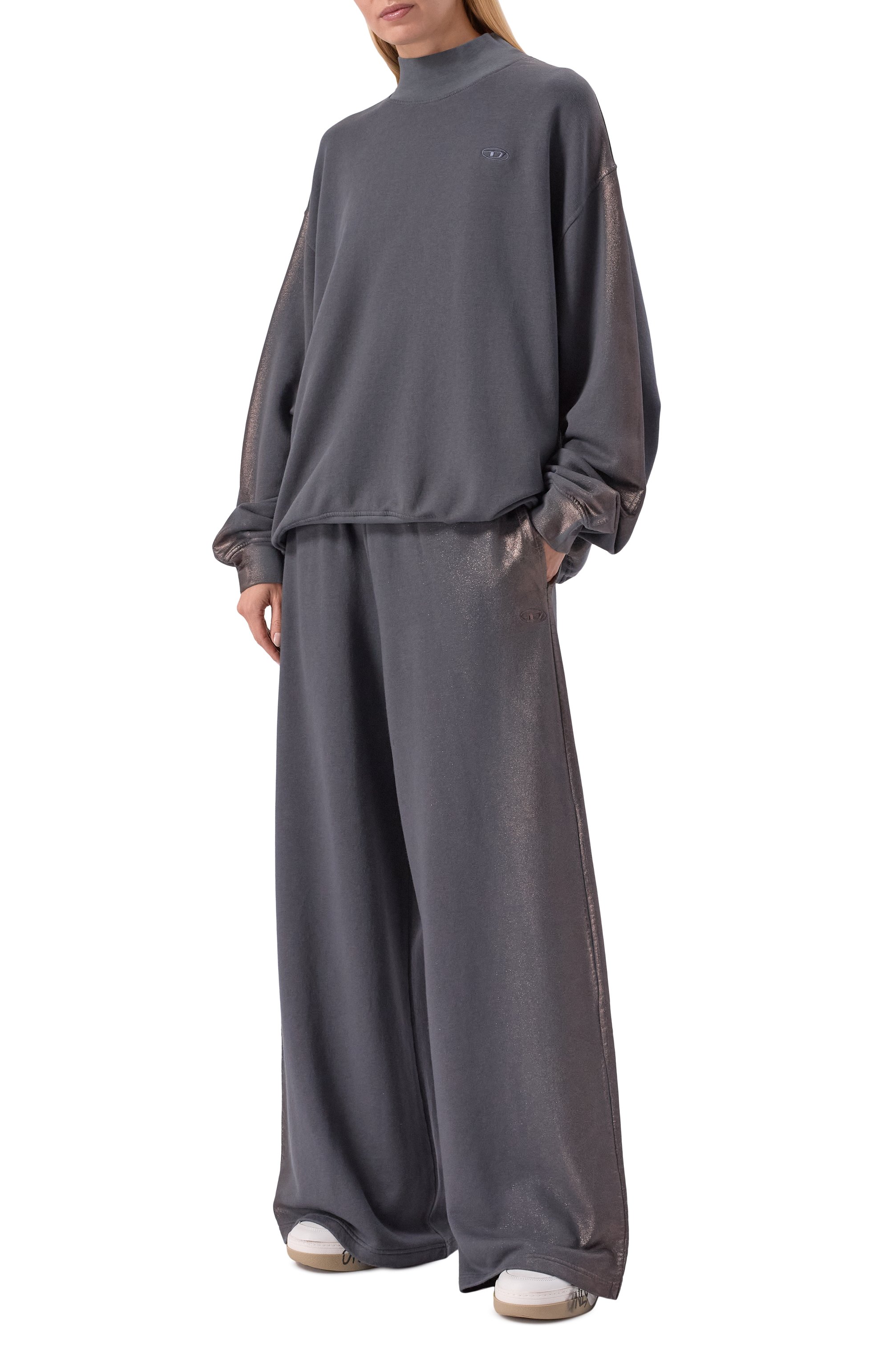 Брюки из хлопка и вискозы DIESEL, арт. A20304/0EPCT, фото 2