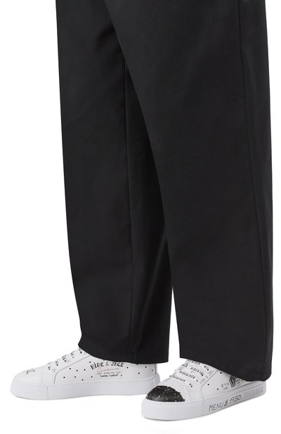 Кожаные кеды sky open cinema HIDE AND JACK, арт. ESERLCINWHT, фото 3