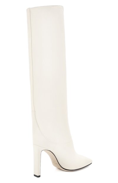 Кожаные сапоги mahesa 100 JIMMY CHOO, арт. MAHESA 100/CLF, фото 4