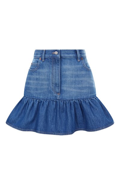 Женская джинсовая юбка VALENTINO, арт. 7B3DD20L/9KH