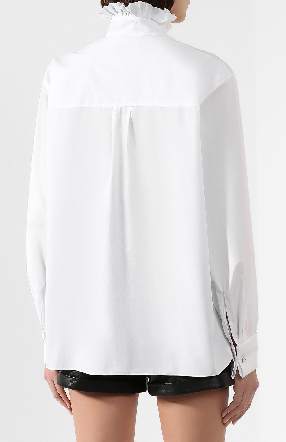 Хлопковая рубашка ALEXANDRE VAUTHIER, арт. 194SH1150 0192-1030, фото 4