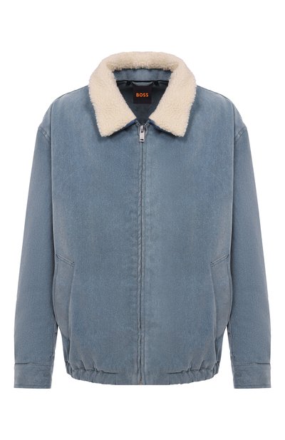 Мужская джинсовый бомбер BOSS ORANGE, арт. 50548852