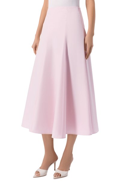 Хлопковая юбка JACQUEMUS, арт. 25HSKW00635/AW00648, фото 3