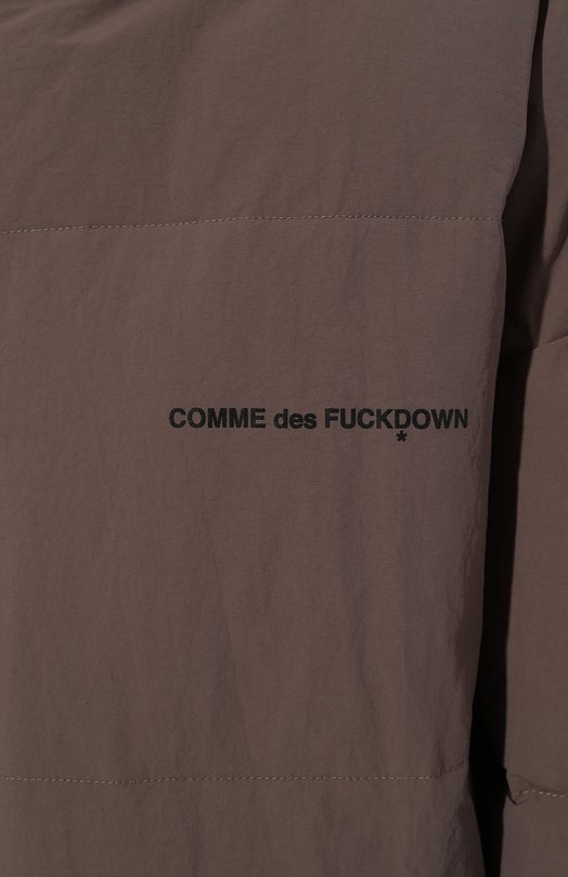 Пуховик Comme des Fuckdown CFABM01302 Бежевый  CFABM01302 Фото 5