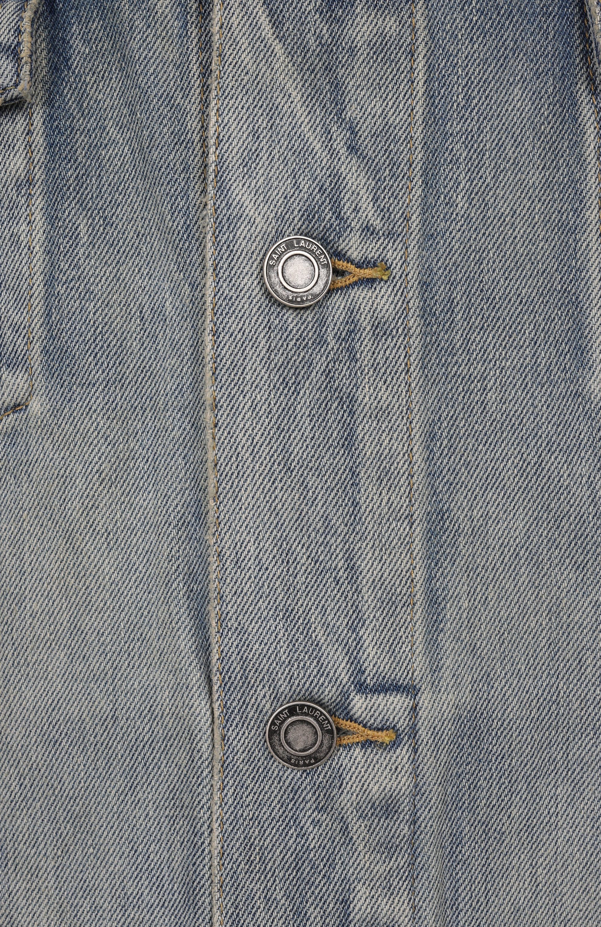 Джинсовая куртка SAINT LAURENT, арт. 816791/Y26MA, фото 6