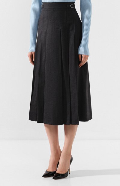 Шерстяная юбка GABRIELA HEARST, арт. 119305 W007, фото 3