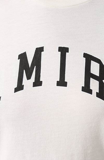 Хлопковая футболка AMIRI, арт. W9W03277CJ, фото 5