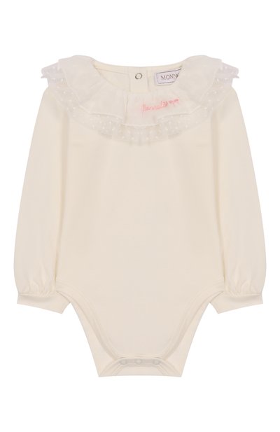 Хлопковое боди MONNALISA, арт. 37F300