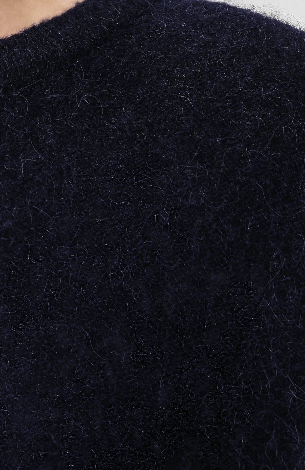 Свитер BY MALENE BIRGER темно-синего цвета по цене 27250 руб., арт. Q67273001Z/BIAGI0, фото 5 Свитер BY MALENE BIRGER, арт. Q67273001Z/BIAGI0, фото 5