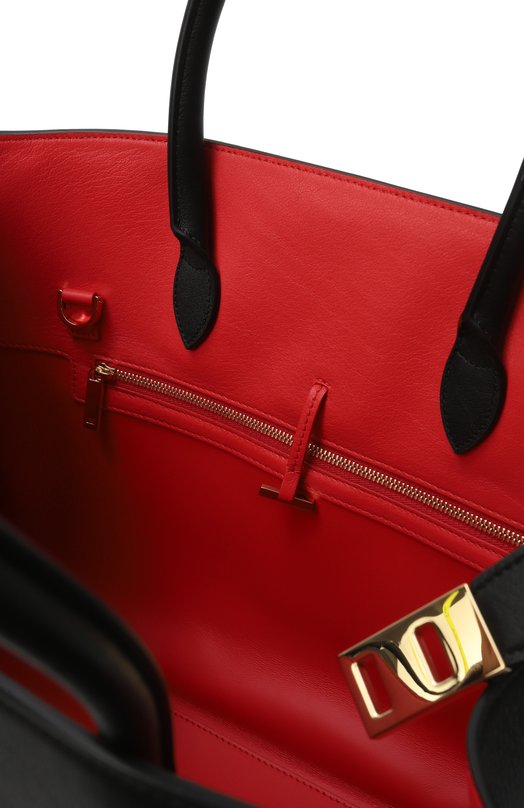 Сумка Hug large Ferragamo 215921/767651 Чёрный  215921/767651 Фото 5