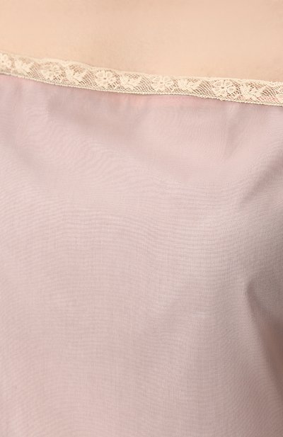 Платье-комбинация с кружевной отделкой PRADA кремового цвета по цене 92000 руб., арт. P35Y8-1QJ7-F0359, фото 5 Платье-комбинация с кружевной отделкой PRADA, арт. P35Y8-1QJ7-F0359, фото 5