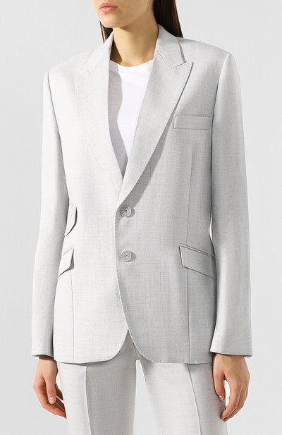 Жакет из смеси вискозы и льна STELLA MCCARTNEY, арт. 561102/SMB61, фото 4
