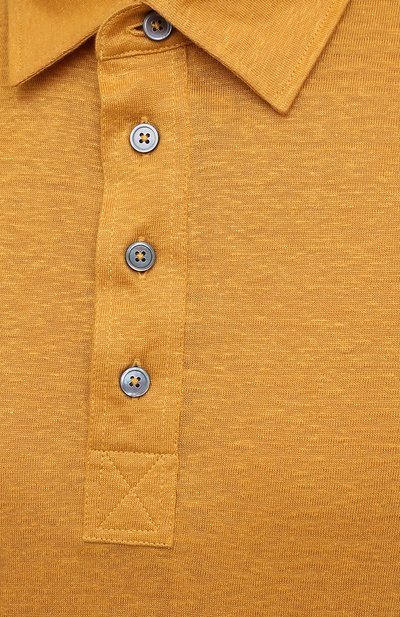 Льняное поло ZEGNA, арт. UU564/723, фото 5