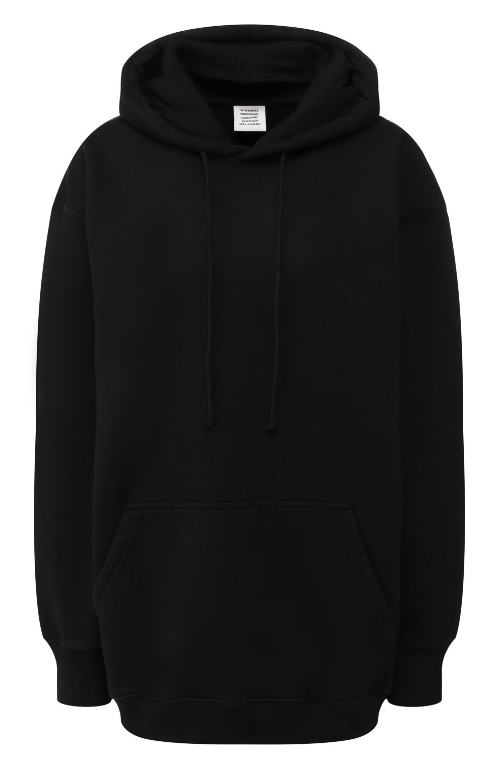 Хлопковое ху ди VETEMENTS, арт. MAH20TR109/W, фото 1