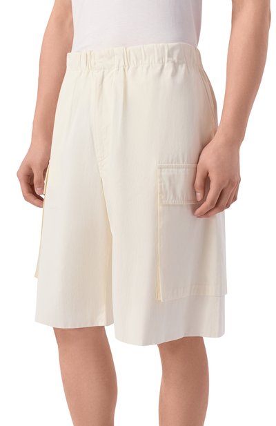 Хлопковые шорты JIL SANDER, арт. J47KA0299/J45292, фото 3
