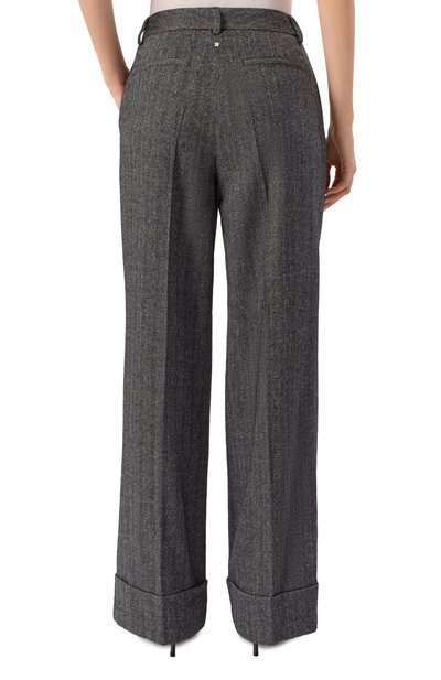 Брюки из шерсти и шелка LORENA ANTONIAZZI, арт. PA30B/5044, фото 4