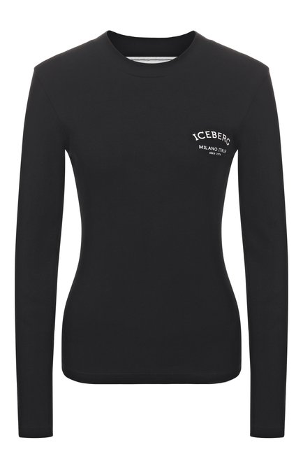 Женская хлопковый лонгслив ICEBERG, арт. F072/6302