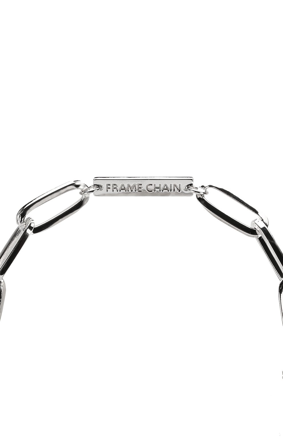 Цепочка для очков FRAME CHAIN серебряного цвета по цене 22500 руб., арт. THE R0N WHITE, фото 3 Цепочка для очков FRAME CHAIN, арт. THE R0N WHITE, фото 3