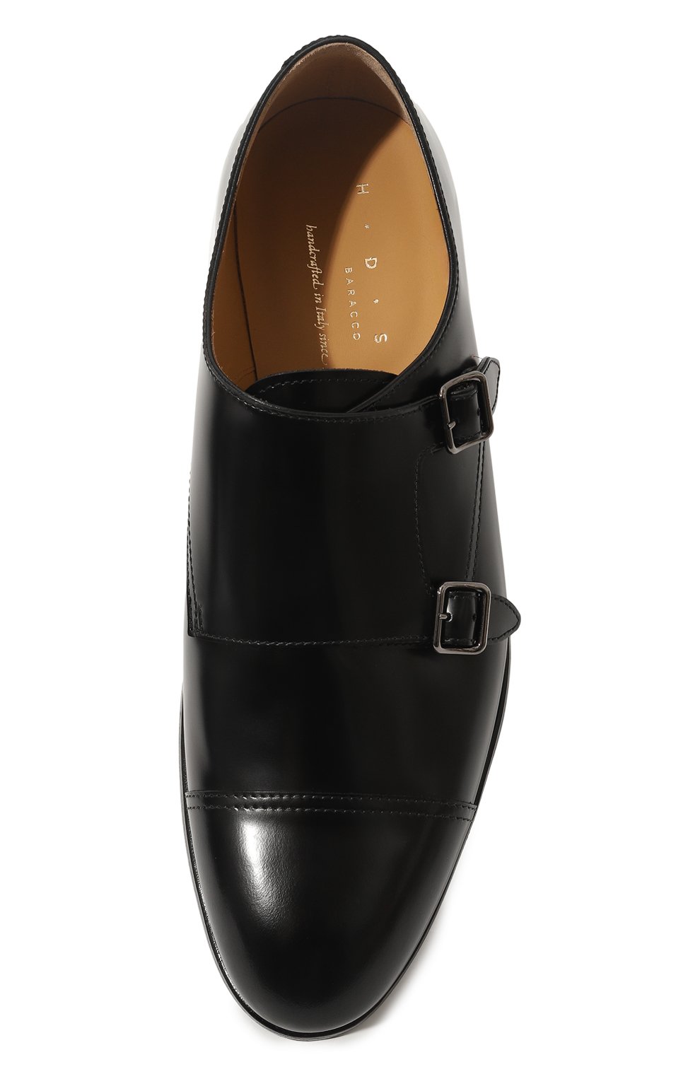 Кожаные монки H`D`S`N BARACCO черного цвета по цене 49950 руб., арт. 74202.PG.0*, фото 6 Кожаные монки H`D`S`N BARACCO, арт. 74202.PG.0*, фото 6