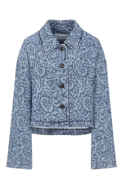 Женская джинсовая куртка DRIES VAN NOTEN, арт. 130504/4407