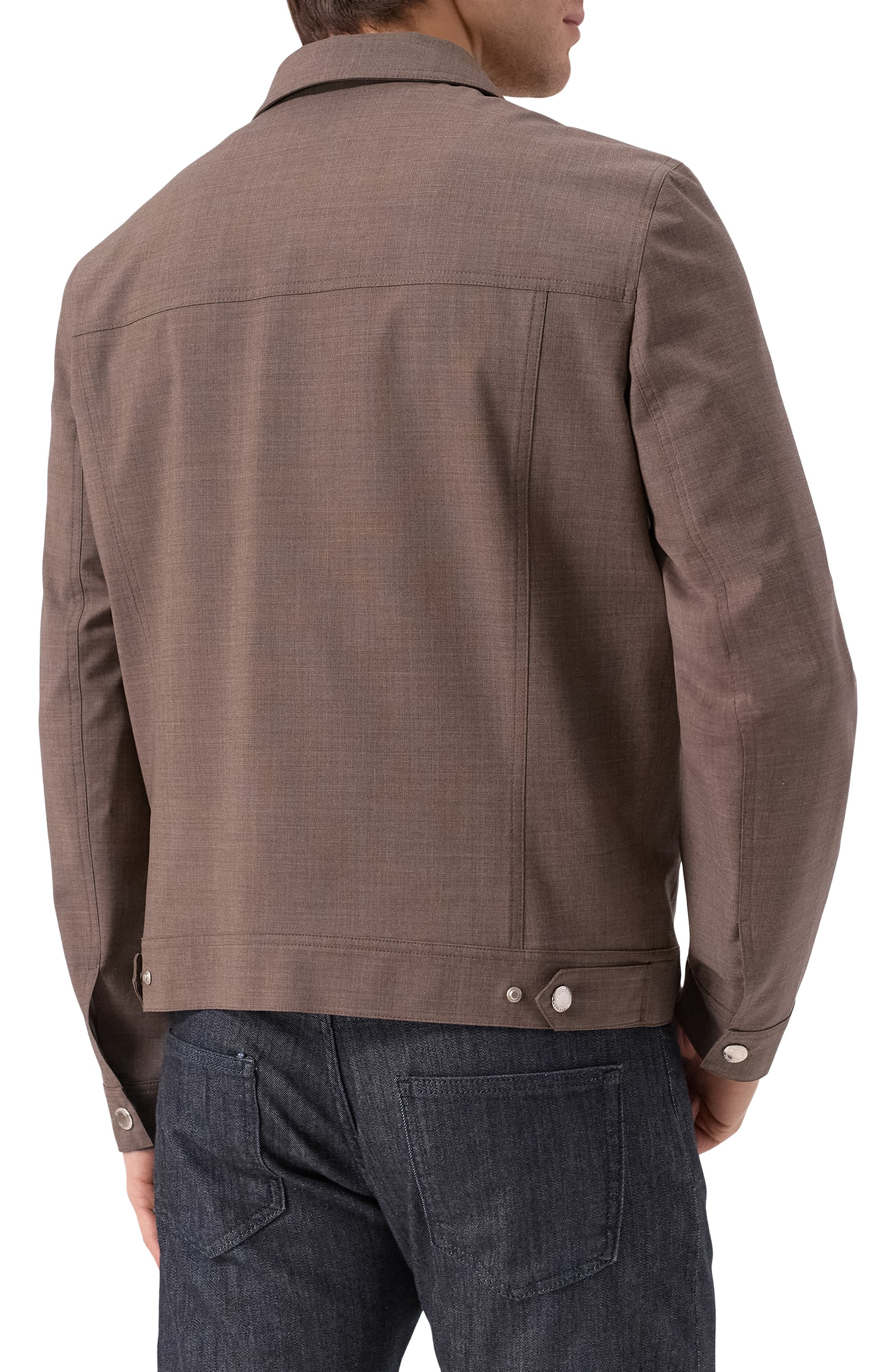 Шерстяная куртка-рубашка BRUNELLO CUCINELLI, арт. MM4506413, фото 4