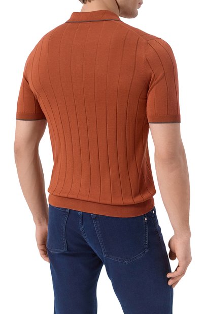 Шелковое поло GRAN SASSO, арт. 43128/23510, фото 4