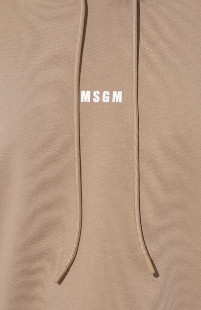 Хлопковое худи MSGM, арт. 3541MDM509/237799, фото 5