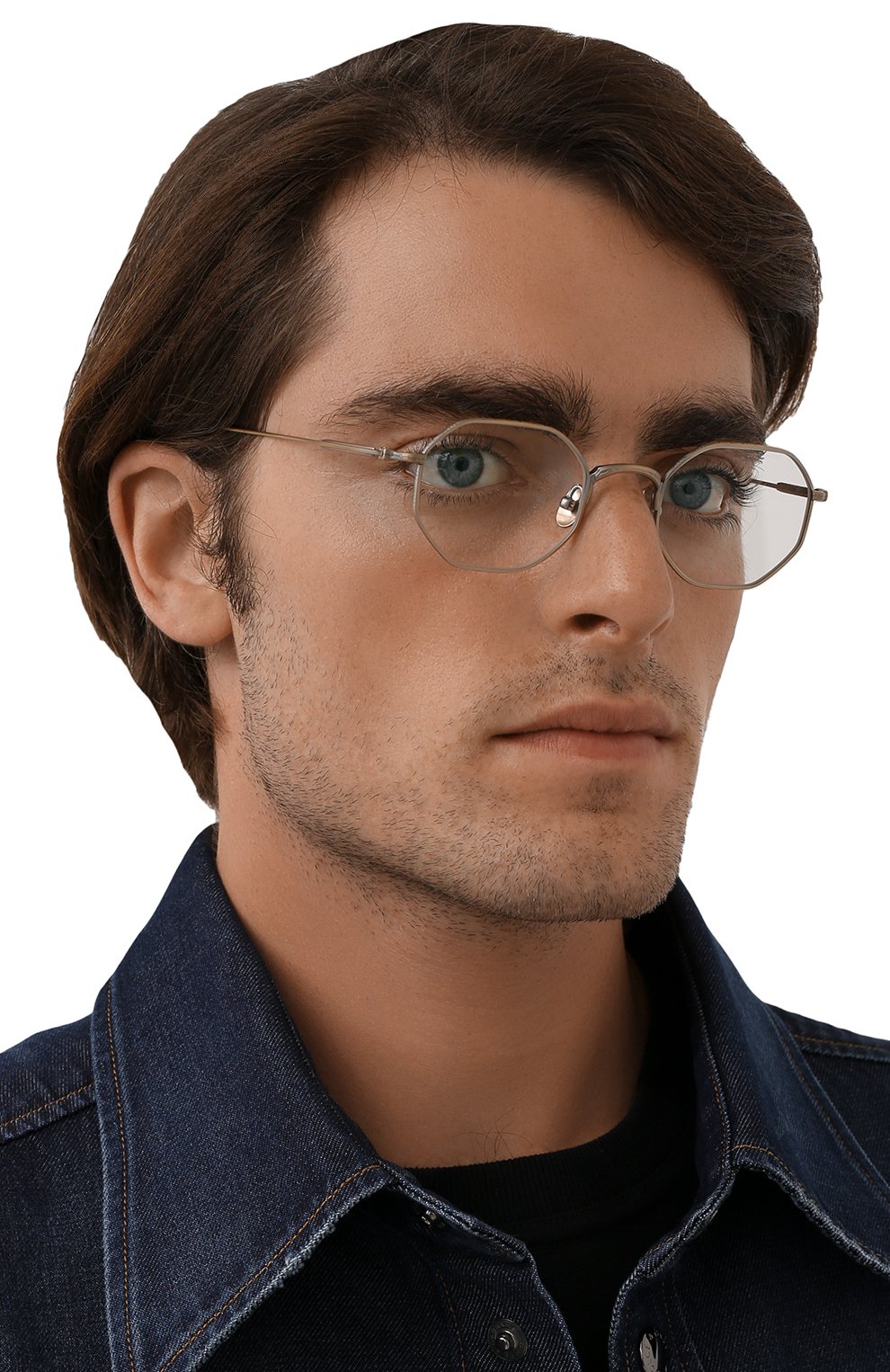 Оправа MATSUDA золотого цвета по цене 55700 руб., арт. M3086 AG, фото 3 Оправа MATSUDA, арт. M3086 AG, фото 3