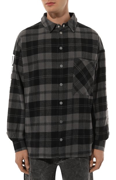 Хлопковая куртка-рубашка DIEGO VENTURINO, арт. D3W4DVCMC-0BGN0B, фото 3