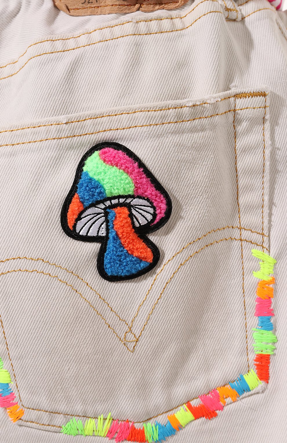 Джинсовые шорты MC2 SAINT BARTH, арт. STBW/ARIZ0NA/07578D, фото 5