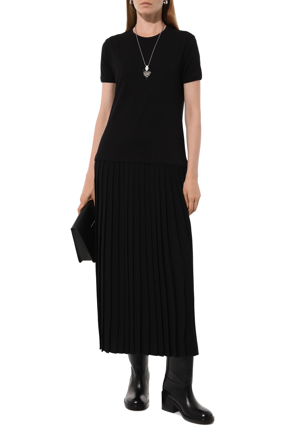 Хлопковое платье MM6, арт. S52DD0054/MTJ009, фото 2