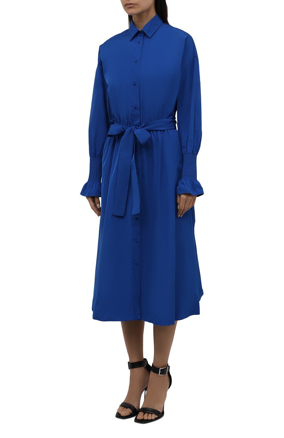 Платье REDVALENTINO синего цвета по цене 64150 руб., арт. WR0VACS0/1FP, фото 3 Платье REDVALENTINO, арт. WR0VACS0/1FP, фото 3