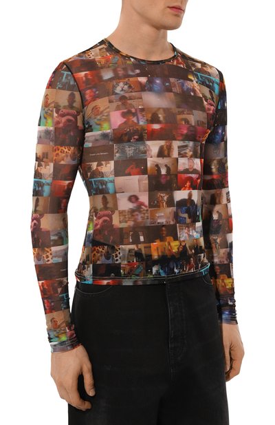 Лонгслив DIESEL разноцветного цвета по цене 21600 руб., арт. A16475/0IQAK, фото 3 Лонгслив DIESEL, арт. A16475/0IQAK, фото 3