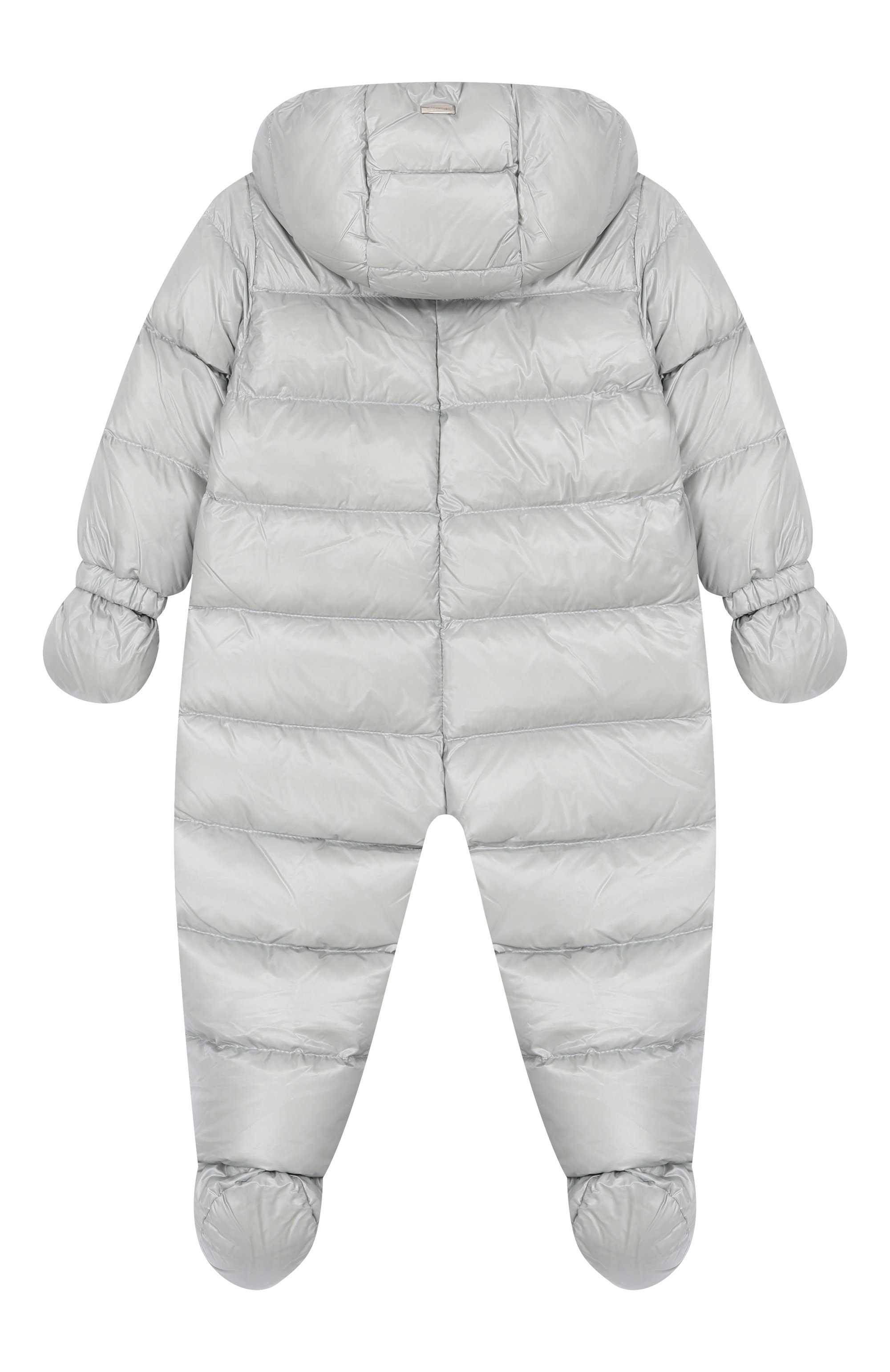 Пуховый комбинезон HERNO светло-серого цвета по цене 59950 руб., арт. PI000008K/12017Z/9M-18M, фото 2 Пуховый комбинезон HERNO, арт. PI000008K/12017Z/9M-18M, фото 2