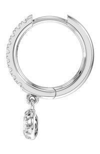 Серьга SERENDIPITY бесцветного цвета по цене 138000 руб., арт. EJE0008AW, фото 3 Серьга SERENDIPITY, арт. EJE0008AW, фото 3