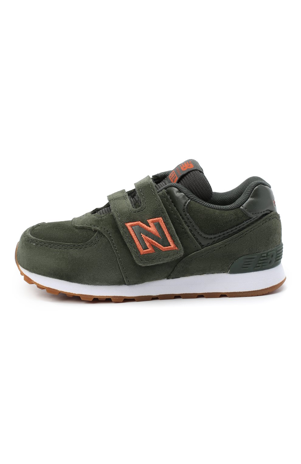 Кроссовки 574 NEW BALANCE темно-зеленого цвета по цене 6915 руб., арт. IV574PGO/M, фото 2 Кроссовки 574 NEW BALANCE, арт. IV574PGO/M, фото 2