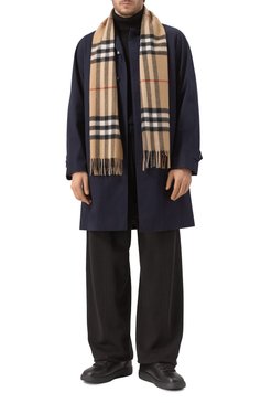 Мужские кожаные кеды box BURBERRY черного цвета, арт. 8095549 | Фото 2 (Материал внешний: Натуральная кожа; Материал внутренний: Текстиль; Подошва: Массивная; Стили: Классический; Кросс-КТ: Низкие; Материал утеплителя: Без утеплителя)