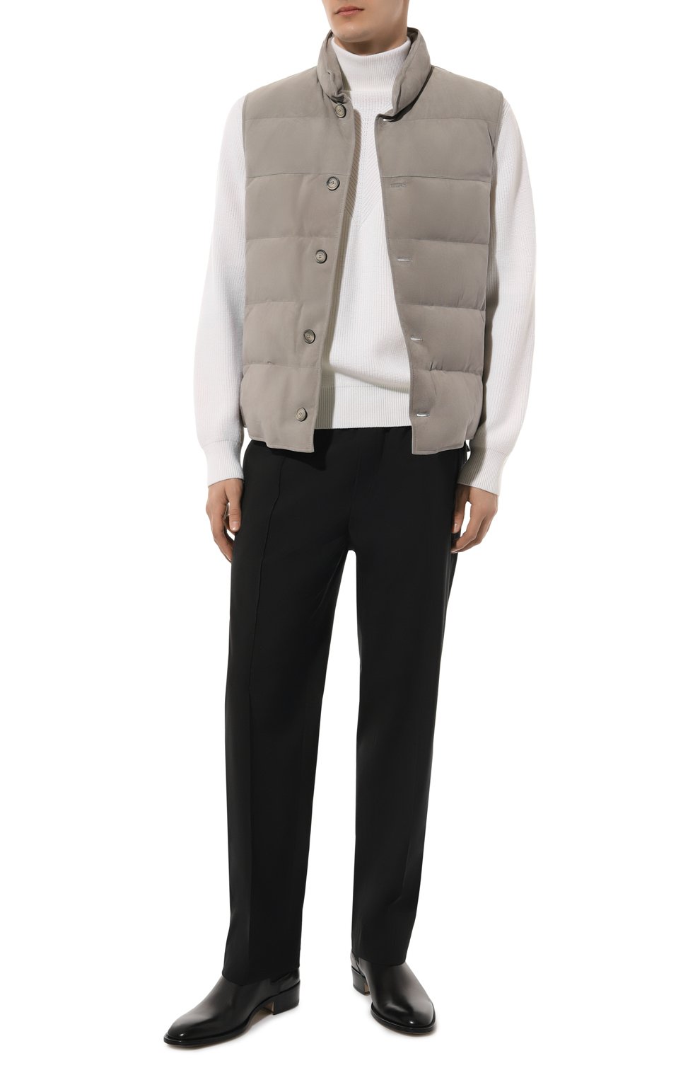 Замшевый жилет BRUNELLO CUCINELLI, арт. M0PCL1840, фото 2