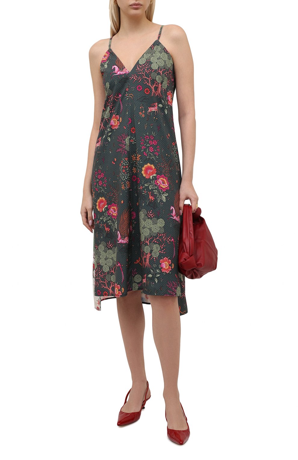 Платье PUMA зеленого цвета по цене 13450 руб., арт. 53253080, фото 2 Платье PUMA, арт. 53253080, фото 2