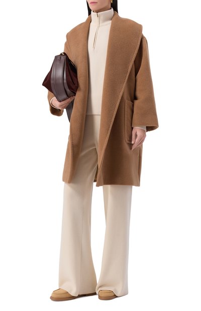 Женское шерстяное пальто MAX MARA STUDIO, арт. CL0RUR0