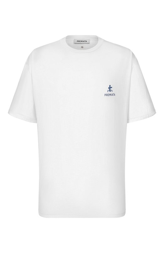 Хлопковая футболка Premiata PA1050MD Белый PA1050MD