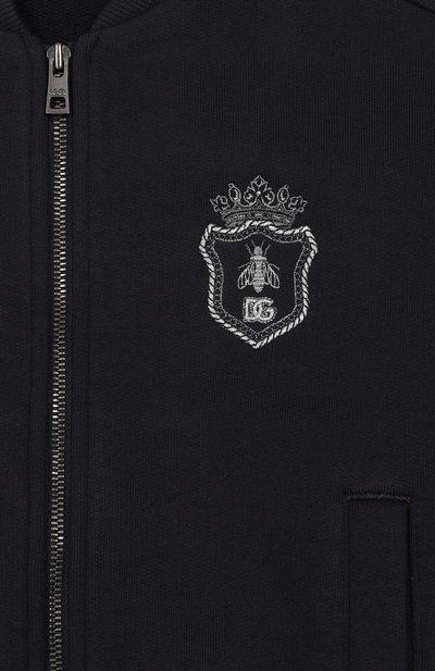 Хлопковый бомбер DOLCE & GABBANA, арт. L4JWMS/G7PMH_001, фото 3