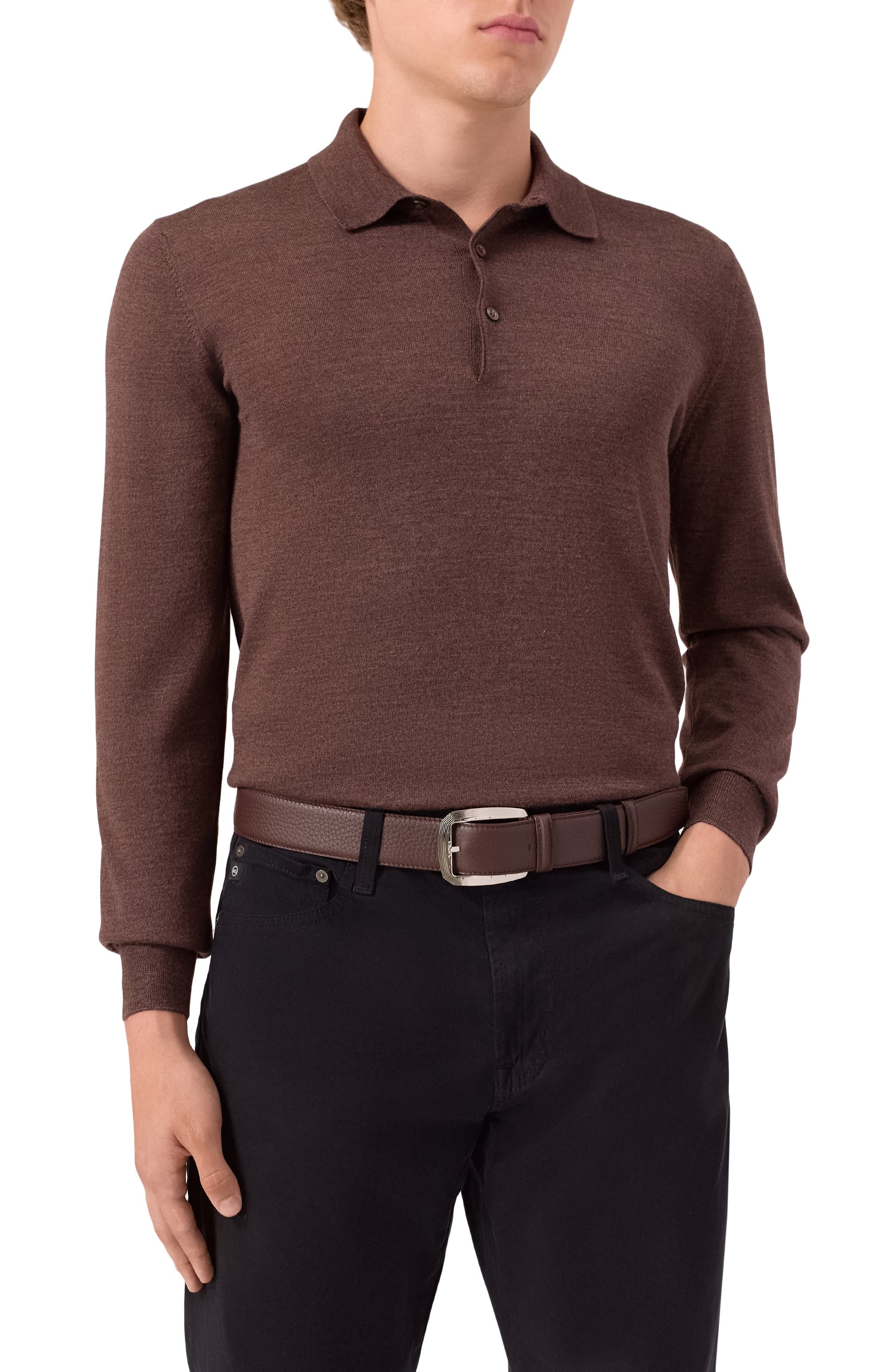 Кожаный ремень STEFANO RICCI, арт. N382VD/A570P, фото 2