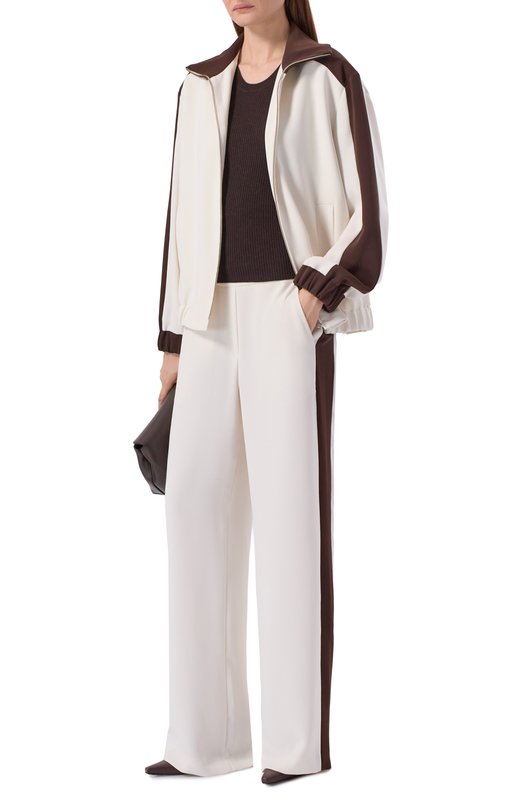 Брюки P.A.R.O.S.H. D233005B/PANTY26 Кремовый  D233005B/PANTY26 Фото 2