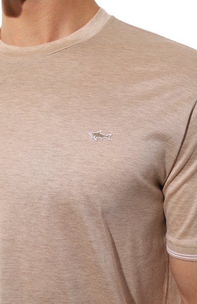 Хлопковая футболка PAUL&SHARK, арт. 22411083, фото 5