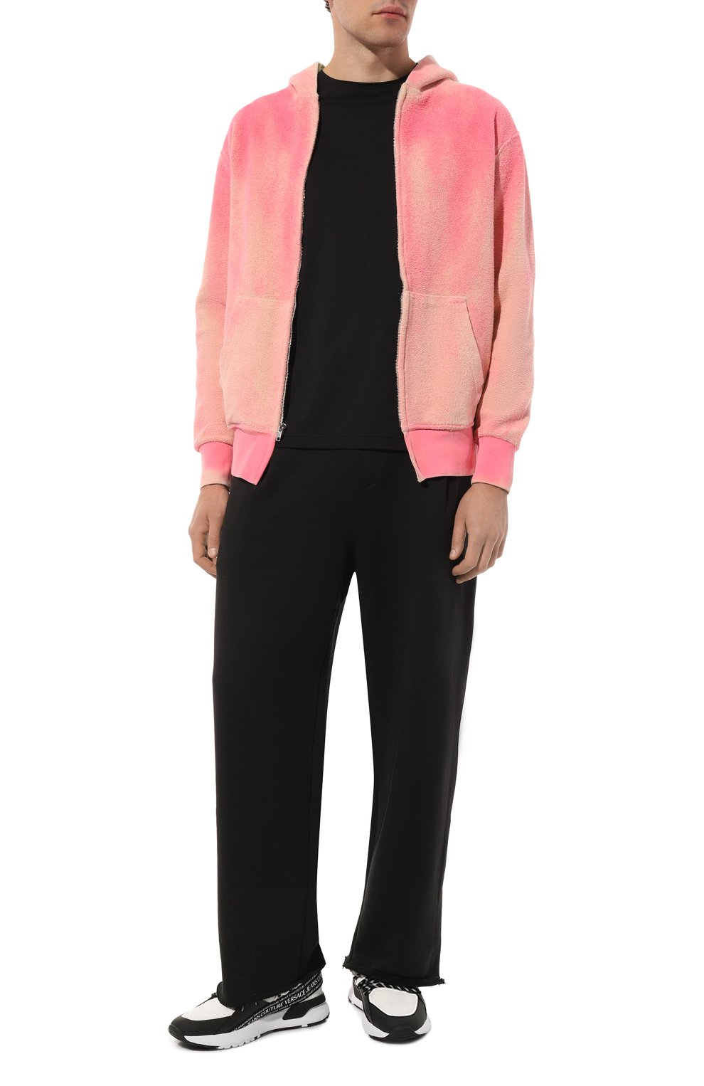 Комбинированные кроссовки VERSACE JEANS COUTURE, арт. 76YA3SA3/ZS446, фото 2